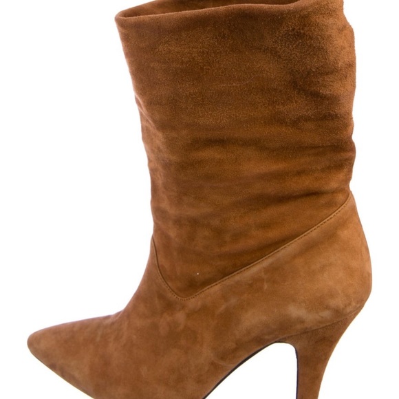 Anine Bing Suede Slouch Boots - Picture 4 of 6